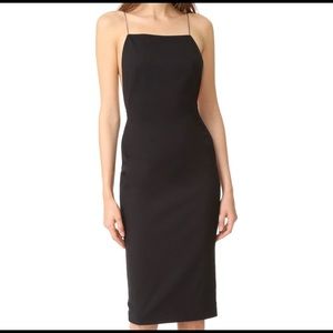 AQ/AQ Black open back dress